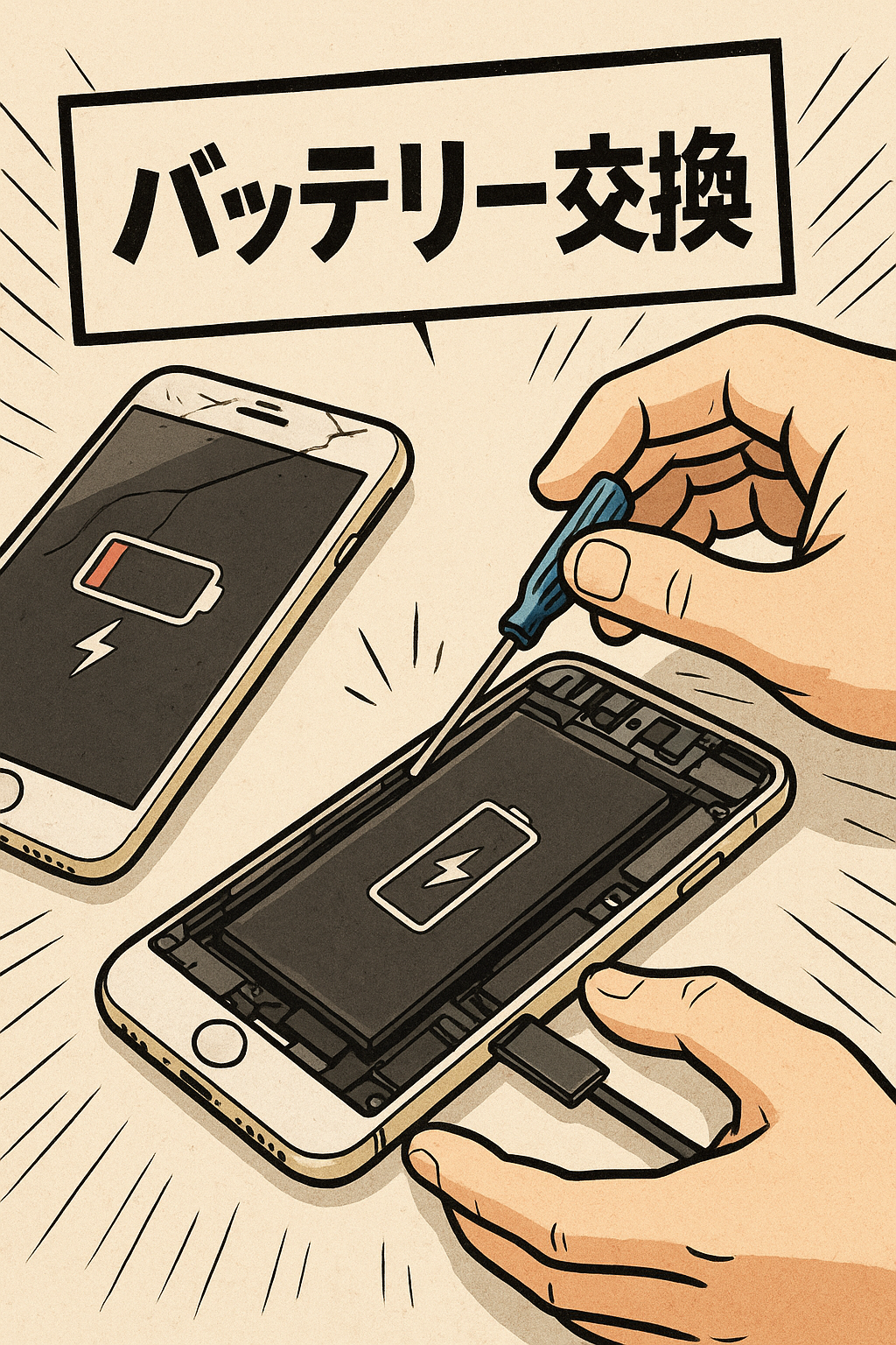 悩むなら即交換がおすすめ🤔